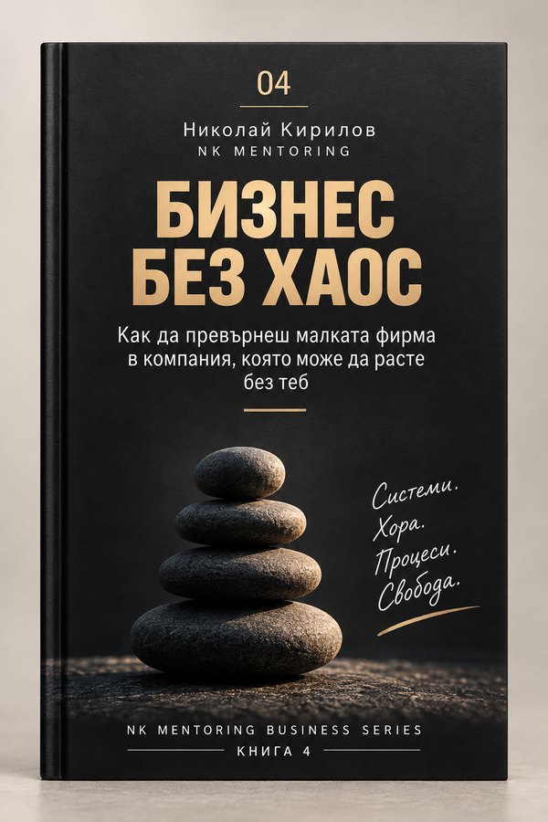 Корица: Бизнес без хаос — Николай Кирилов